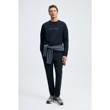 Lufian Bren Erkek Sweatshirt Lacivert