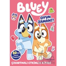 İş Bankası Kültür Yayınları Bluey - Oyun Zamanı (Çıkartmalı Etkinlik Kitabı)