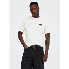 Only & Sons Siyah Erkek Baskılı T-Shirt 22033190 Onsdawson Lıfe Reg Ss Tee