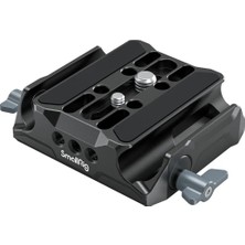 Smallrig 3357 Çift 15MM Çubuk Kelepçeli Evrensel Taban Plakası Baseplate