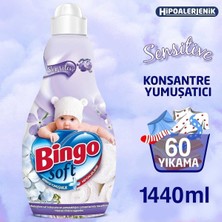 Bingo Bıngo Soft Camasır Yumusatıcı Sensıtıve  1440 ml -50003704