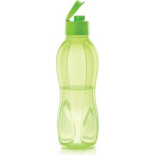 Tupperware 1 lt Yeşil Suluk Kapak Ergonomik Tasarım ile Pratik Kullanım Sağlar