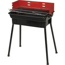 MMS Midi Grill Ayaklı Mangal 32 cm x 53 cm Emaye Malzeme ile Aktif Pişirme Keyfi Sunar
