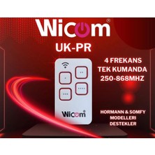 Lucciola Wicom Uk-Pr 4 Frekans Tek Kumanda (250-868 Mghz)