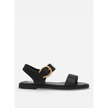Steve Madden Siyah Kadın Sandalet Resorts