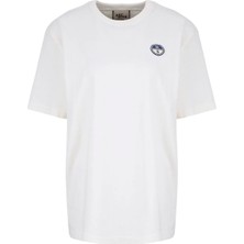 North Sails Kırık Beyaz Erkek Regular Fit Baskılı T-Shirt NS0000693165