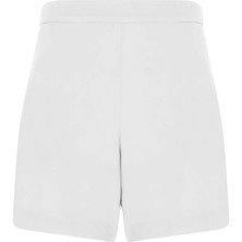 Saraskla Beyaz Kadın Şort ALT-SS26-CUP-SLV-006