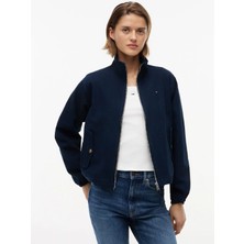 Tommy Jeans Lacivert Kadın Zip Ceket DW0DW205260G1