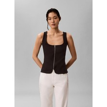 Calvin Klein Siyah Kadın Atlet LV044G235GUB1