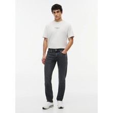 Tommy Jeans Antrasit Erkek Slim Fit Denim Pantolon DM0DM233411BZ Scanton Slım BI0187