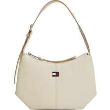 Tommy Hilfiger Bej Kadın Omuz Çantası Tjw Slouchy Cıty Shoulder Bag