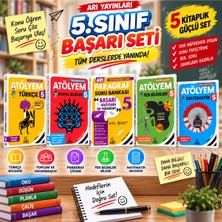 📚 5. Sınıf 5 Kitaplık Başarı Seti – Türkçe, Sosyal Bilgiler, Paragraf, Fen Bilimleri, Matematik