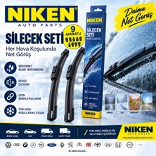 Niken Opel Corsa C 2003 → 2006 Ön Muz Tip Silecek Seti