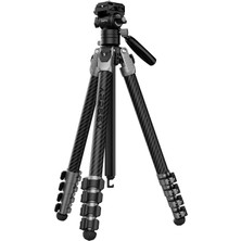 Smallrig AP255PRO 5477 Taşınabilir Karbon Fiber Video Tripodu