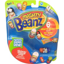 PlayZen Mighty Beanz Seri 3 6'lı Paket Oyuncağı 100+ Beanz 5+ Yaş