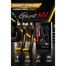 Jiekai Ghost Me Üniversal Manet Koruma Karbon-Gold