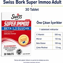 Swiss Bork Super Immoo Adult Beta Glukan 30 Tablet