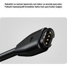 Silabor Garmin Fenix 7 7s 7x 6 6s Için 1m/3.3ft USB Şarj Kablosu 6x 5 5x 5s