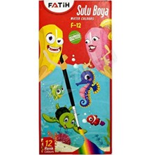 2 Adet Fatih F-12 Sulu Boya 12 Renk