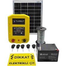 Turgut Teknoloji Yıldıran Elektrikli Çit Sistemleri Domuz Ayı Kovucu Set