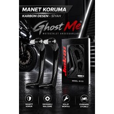 Jiekai Ghost Me Üniversal Manet Koruma Karbon-Siyah