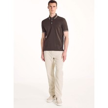 Ted Baker Bej Erkek Geniş Fit Pantolon TBMRTR2033