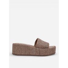 Steve Madden Antrasit Kadın Terlik Decor Charcoal