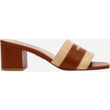Steve Madden Taba Topuklu Terlik Knoxvılle Cognac