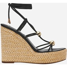 Steve Madden Siyah Kadın Topuklu Ayakkabı Tulym