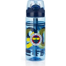 Fenerbahçe Lacivert Çocuk Matarası 26769-FENERBAHÇE 500 ml Plastik Mat