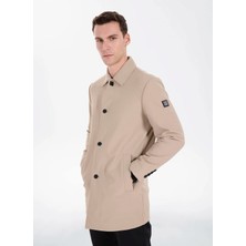 Altınyıldız Classics Bej Erkekgömlek  Yaka Standart Trençkot ACE006271003