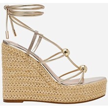 Steve Madden Altın Kadın Topuklu Ayakkabı Tulym-R