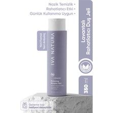 Iva Natura  Organik Lavanta Özlü Duş Jeli Nazik Temizleme & Nem Desteği – 350 ml.