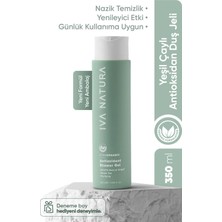 Iva Natura Organik Yeşil Çay Özlü Duş Jeli  Nazik Arındırma & Dengeleyici Bakım – 350 ml