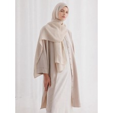 Mizalle Ekru Kadın Şal M2MZ4030300015