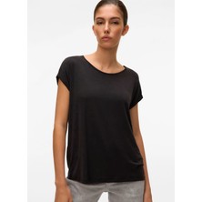 Vero Moda Siyah Kadın T-Shirt 10284468-CN10