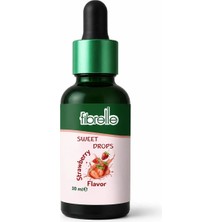 Fibrelle Çilek Aromalı Sıvı Tatlandırıcı - 30ML