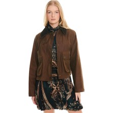 Ted Baker Kahverengi Kadın Ceket TBWROW3007