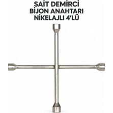 Sait Demirci Arge Toptan Bijon Anahtarı Nikelajlı 4 Lü