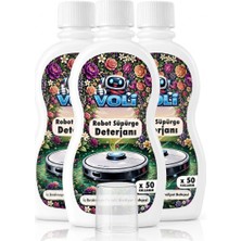 Voli Ultra Shine Çiçek Kokulu Robot Süpürge Deterjanı 3 Adet 500 ml Avantaj Paket - Mop ile Yüzey Temizleme Suyu