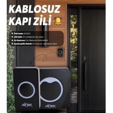 Cotton Soft Kablosuz Su Geçirmez Kapı Zili