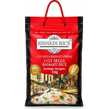 121 Sella Basmati Pirinç 5 kg - Hindistan ve Iran'ın Eşsiz Lezzeti!