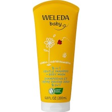 Uravas Store Weleda Weleda Calendula Organik Saç ve Vücut Şampuanı 200ML 1 Paket (1 x 1 Adet)