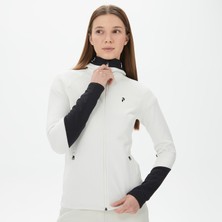 Peak Performance Rider Zip Hood Kadın Beyaz Outdoor CEKET.30240
