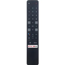 Herz Tcl ile Uyumlu Model 55P615 Mikrofonlu Smart Tv Kumanda
