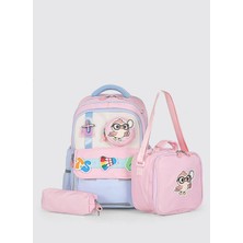 Ççs Kids Pembe Kadın Sırt Çantası 51979-51979 Okul Sırt Çantası