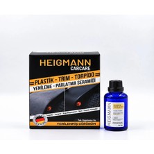 Heigmann Plastik-Trim-Torpido Yenileme ve Parlatma Seramiği  50 Ml, Plastik Yenileyici, Nano Formül