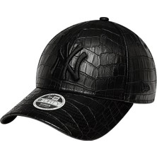 New Era 60915860 Wmns Pattern Pu 9forty Siyah Hayvan Desenli Kadın Şapka