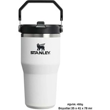 Stanley Beyaz Termos The Iceflow Flip Straw 2.0  0.59L