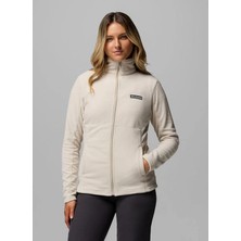 Columbia XK0841 Basın Traıl Iıı Full Zıp Ekru Kadın Polar Sweatshırt